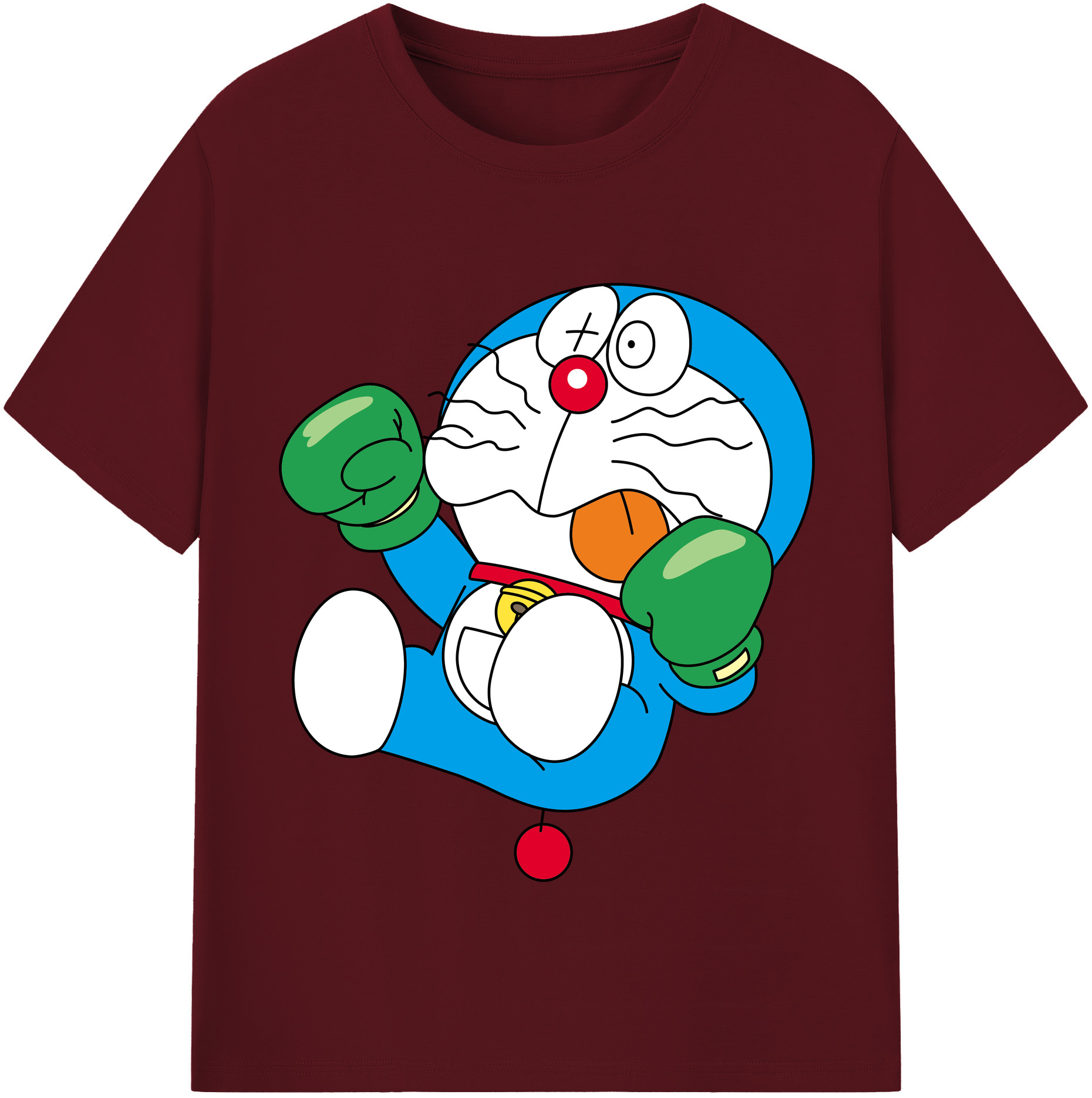 （画像用） ドラえもん Doraemon 綿100％半袖Tシャツ（フロントプリント）